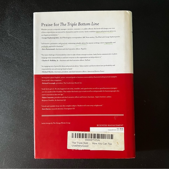 ✨ $5 Sale! The Triple Bottom Line by Andrew W. Savitz - Picture 2 of 2